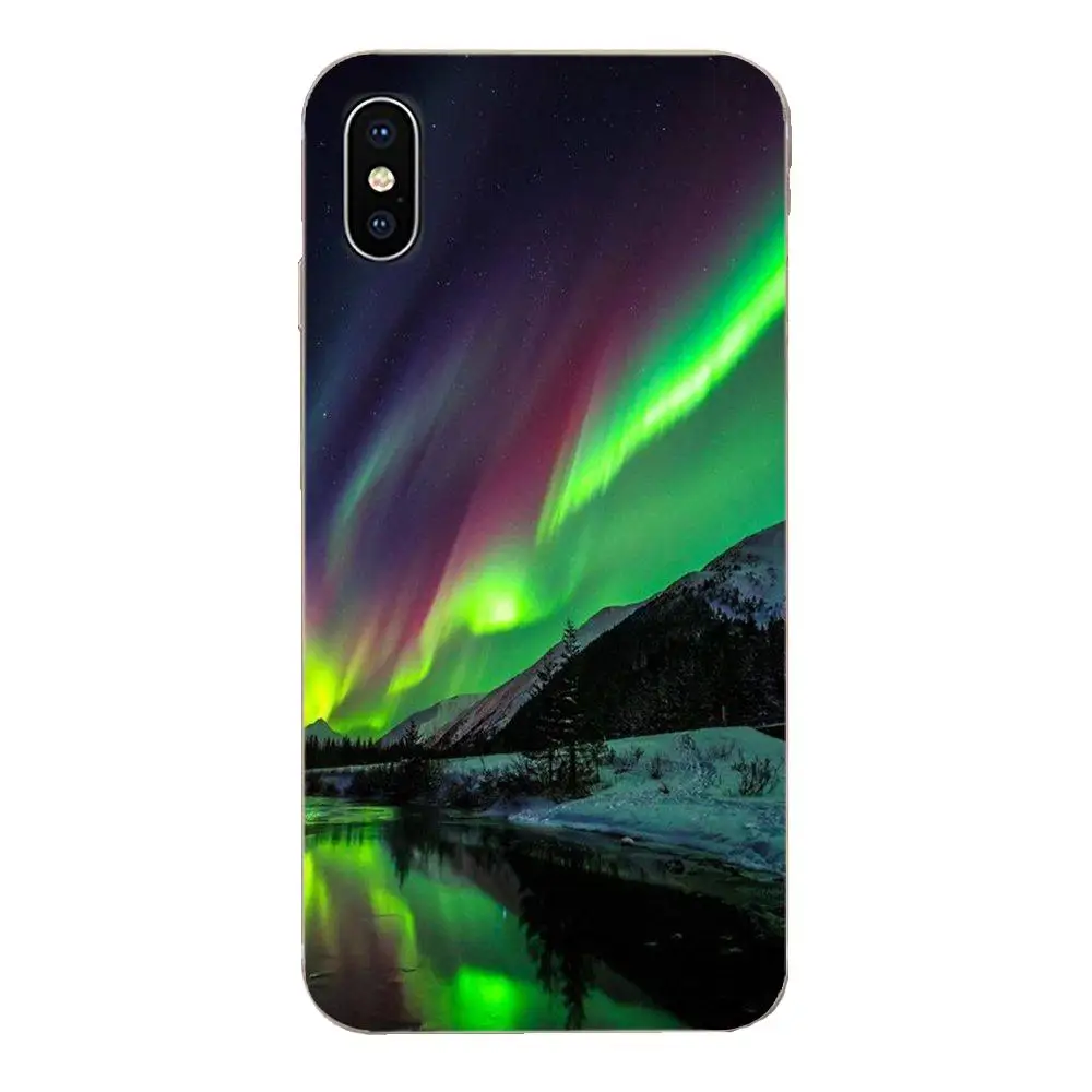 Северное сияние для huawei Honor 4C 5A 5C 5X6 6A 6X7 7A 7C 7X8 8C 8S 9 10 10i 20 20i Lite рro гладкий Чехол из ТПУ