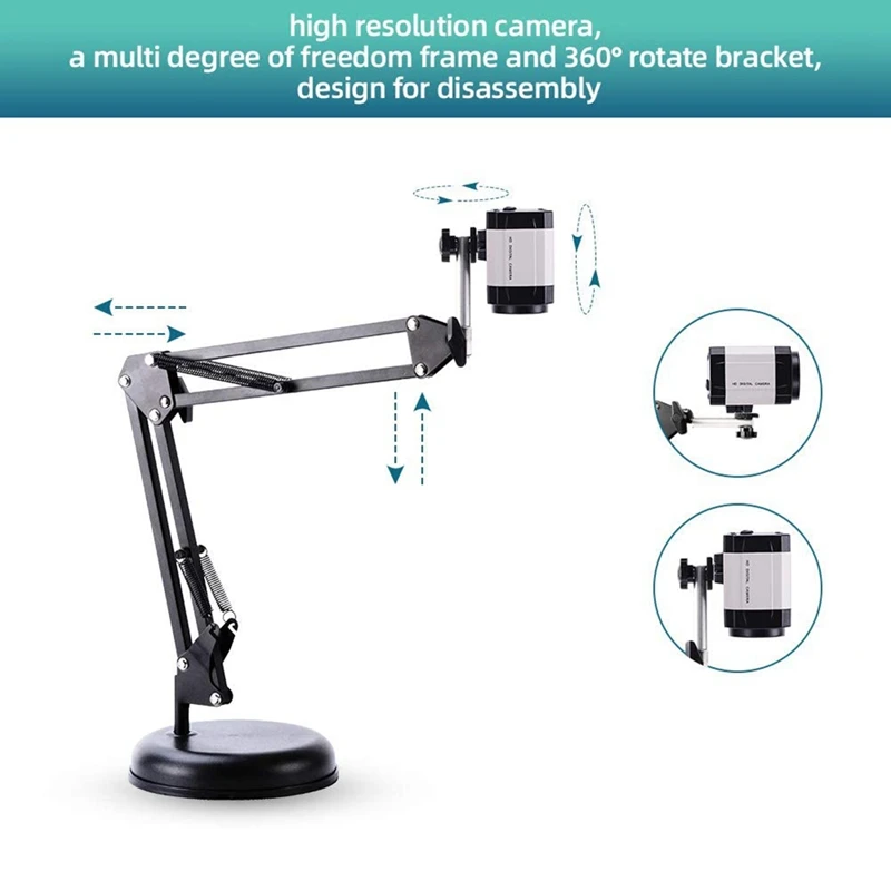 8MP Document Camera for Teachers 4K High Definition USB Portable Scanner Multi-Languages OCR Distance Education | Компьютеры и офис