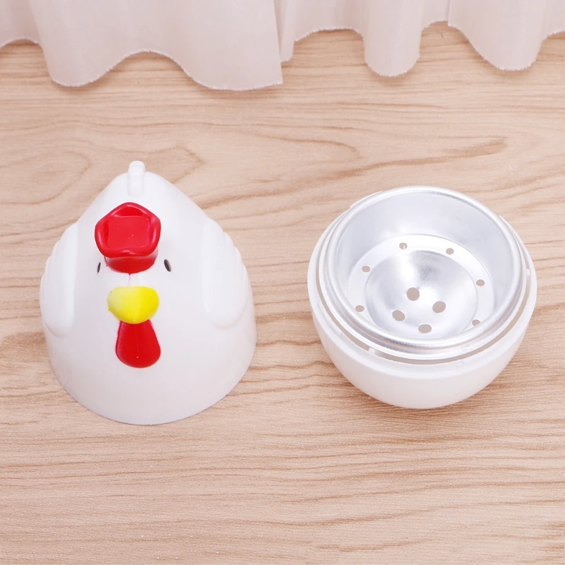 2021 New Home Chicken Shaped Microwave One Egg Boiler Cooker Kitchen Cooking Appliance
