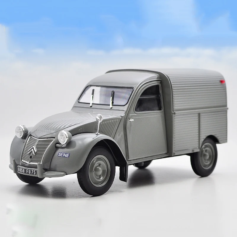 Литая под давлением модель автомобиля в масштабе 1:18 металлический фургон Citroen 1957