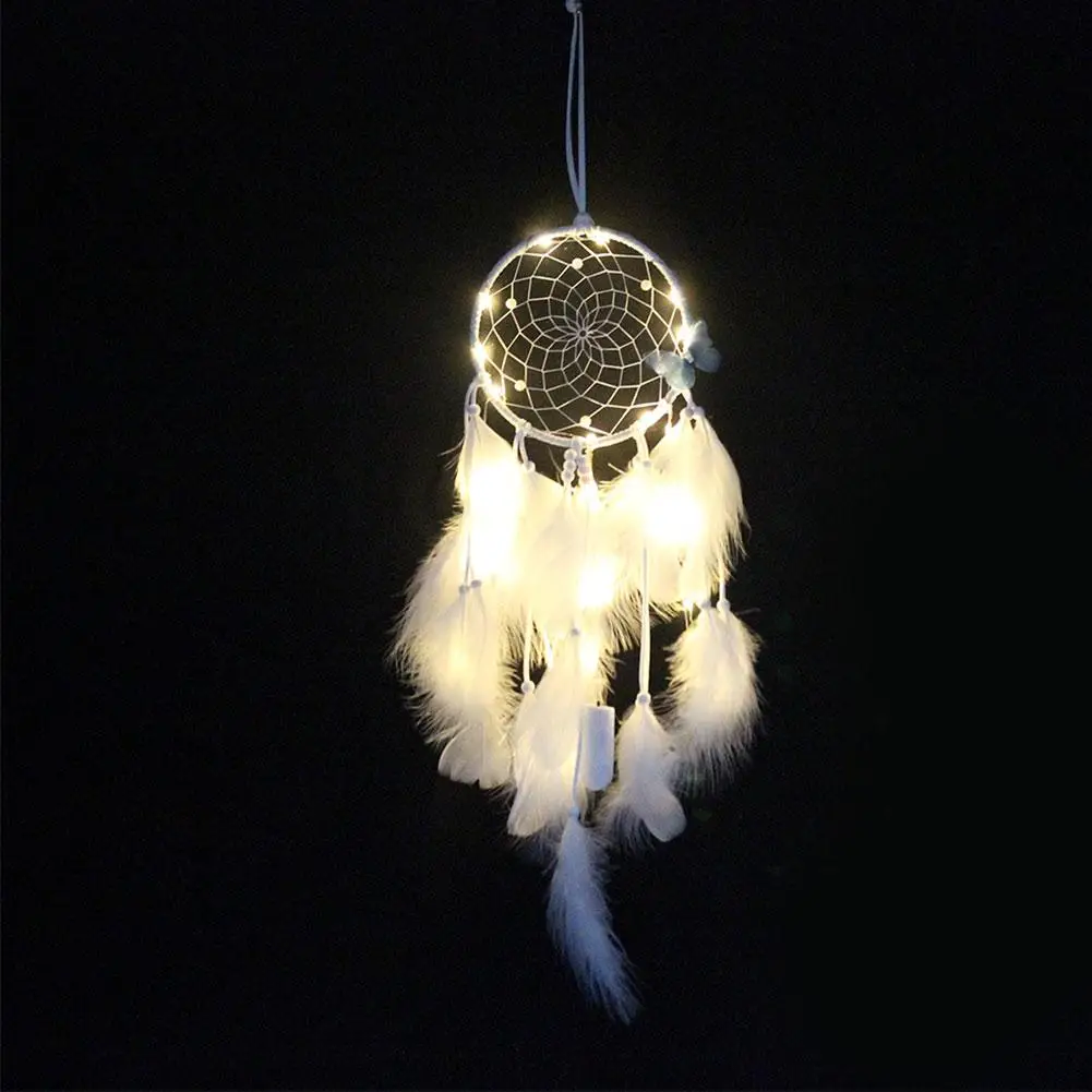 Light Wall Hanging White Butterfly Small Night Beautiful Decoration for Home Birthday Wedding Car | Лампы и освещение