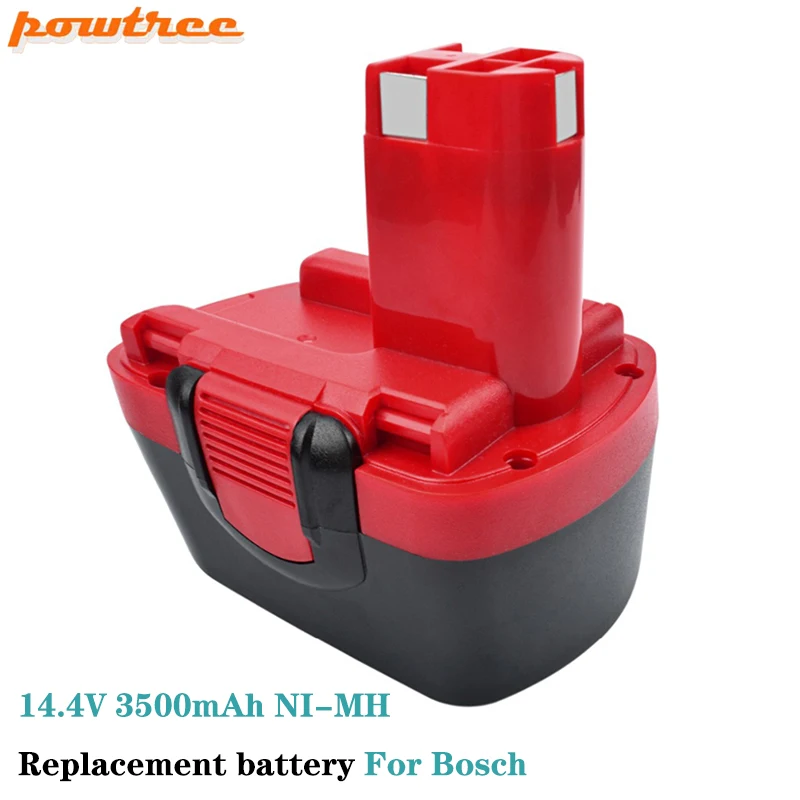 Аккумуляторные батареи Powtree 14 4 В 3500 мАч PSR для Bosch AHS GSB GSR E 2 BAT043 BAT045 BAT046 BAT049 BAT120