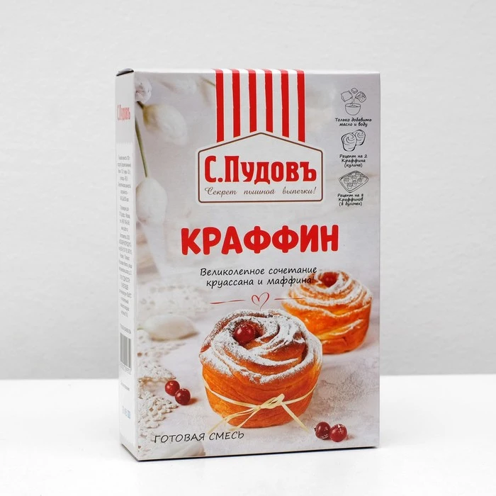 Краффин С.Пудовъ картон ритейл 0 4 кг 4967908 | Продукты