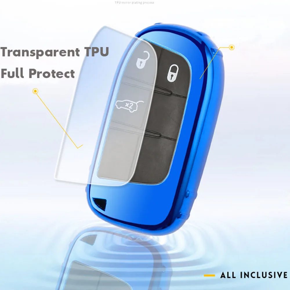 Супер отличный крутой 2 3 4 кнопочный автомобильный чехол кошелек для Dodge Ram 1500 Journey