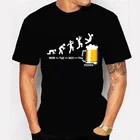 Футболка МужскаяЖенская в стиле Харадзюку, рубашка в ретро стиле, с 3D-принтом пятничного пива, уличная одежда, лето