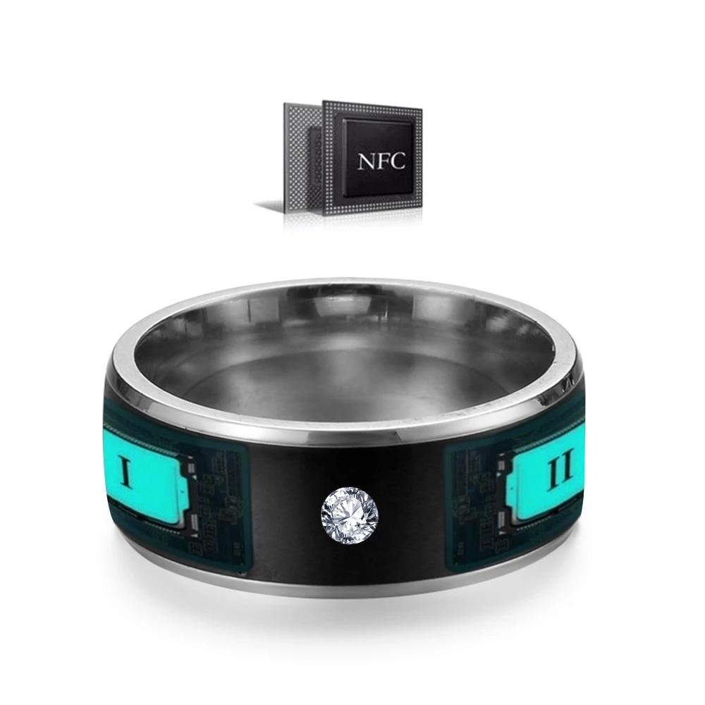 Fashion Multifunctional Intelligent Ring For All Android Technology Finger Smart Wear Digital NFC Hot Sale 2020 | Украшения и
