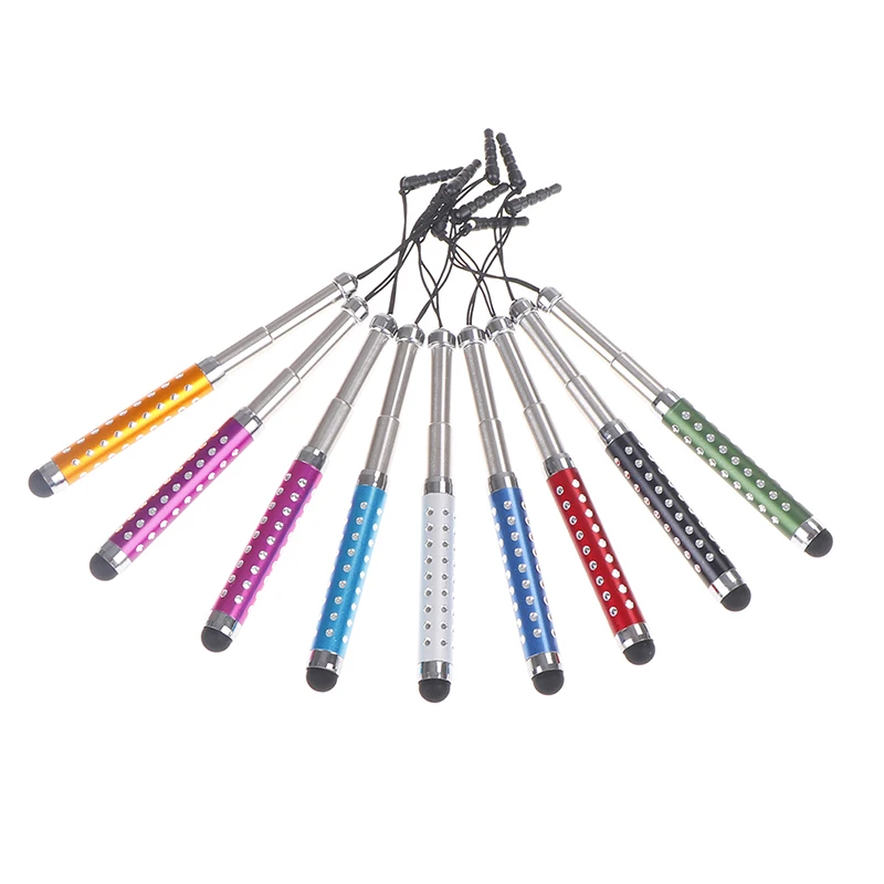 

Universal Touch Screen Stylus Pens Extensible Capacitive Screen Touch Pen Stylus For Smartphones Tablet Pen With Dust Plugs