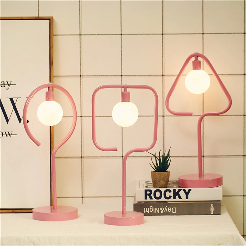 

Nordic LED Copper Wire Night Light Room Layout Chic Wrought Iron Night Lamp Decoration Table Lamp