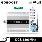 Усилитель сигнала GOBOOST, 4G, DCS 1800 МГц, Band3, штыревая антенна с наборами коаксиального кабеля