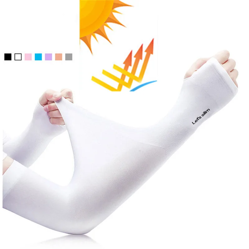 

Рукав для рук из ледяной ткани для мужчин и женщин, УФ-защита UPF50 +, летние рукава для вождения, велоспорта, занятий спортом на открытом воздух...