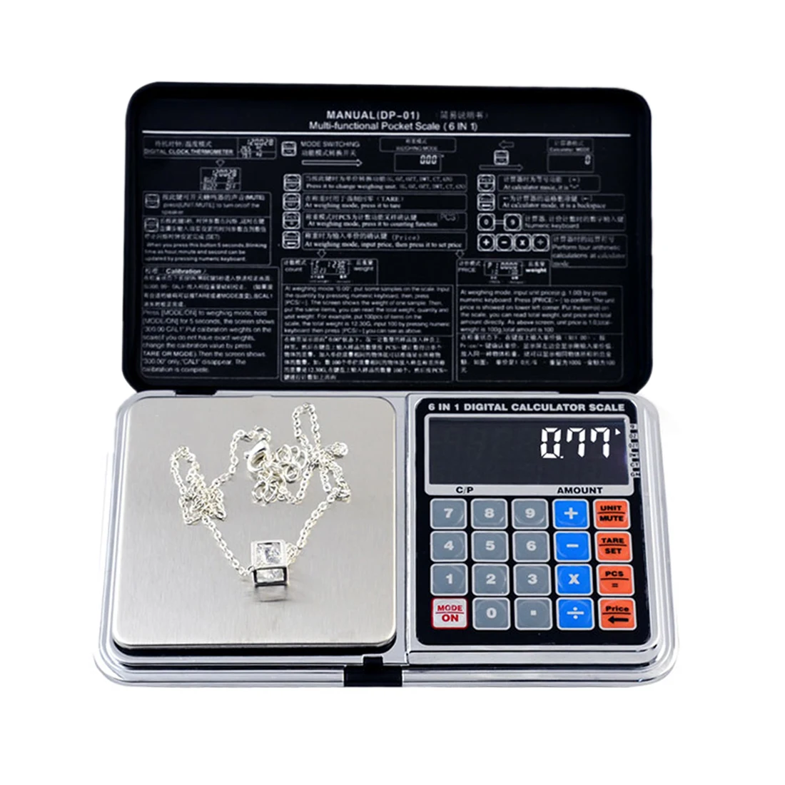 

500/1000/2000g 0.01g/0.1g Precise Digital Jewelry Scales electronic balance kitchen Weight scales Libra Lab Pocket Scales