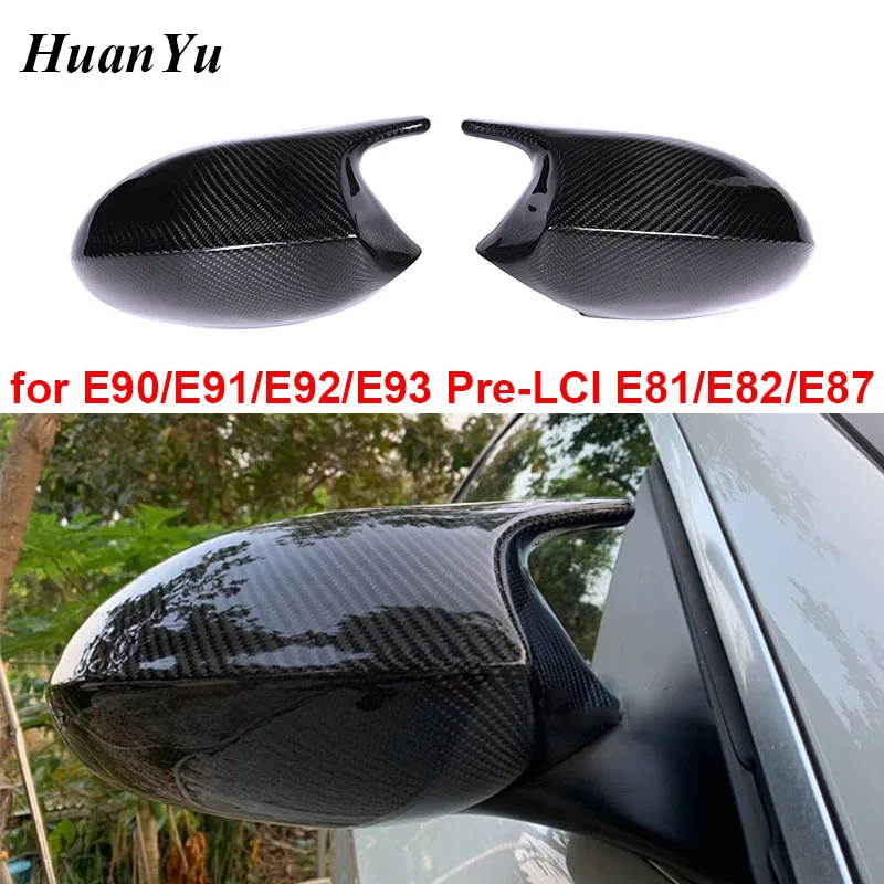 Сменная зеркальная крышка E92 из углеродного волокна M look для BMW 3 серии E90 E91 05 07 E93 Pre