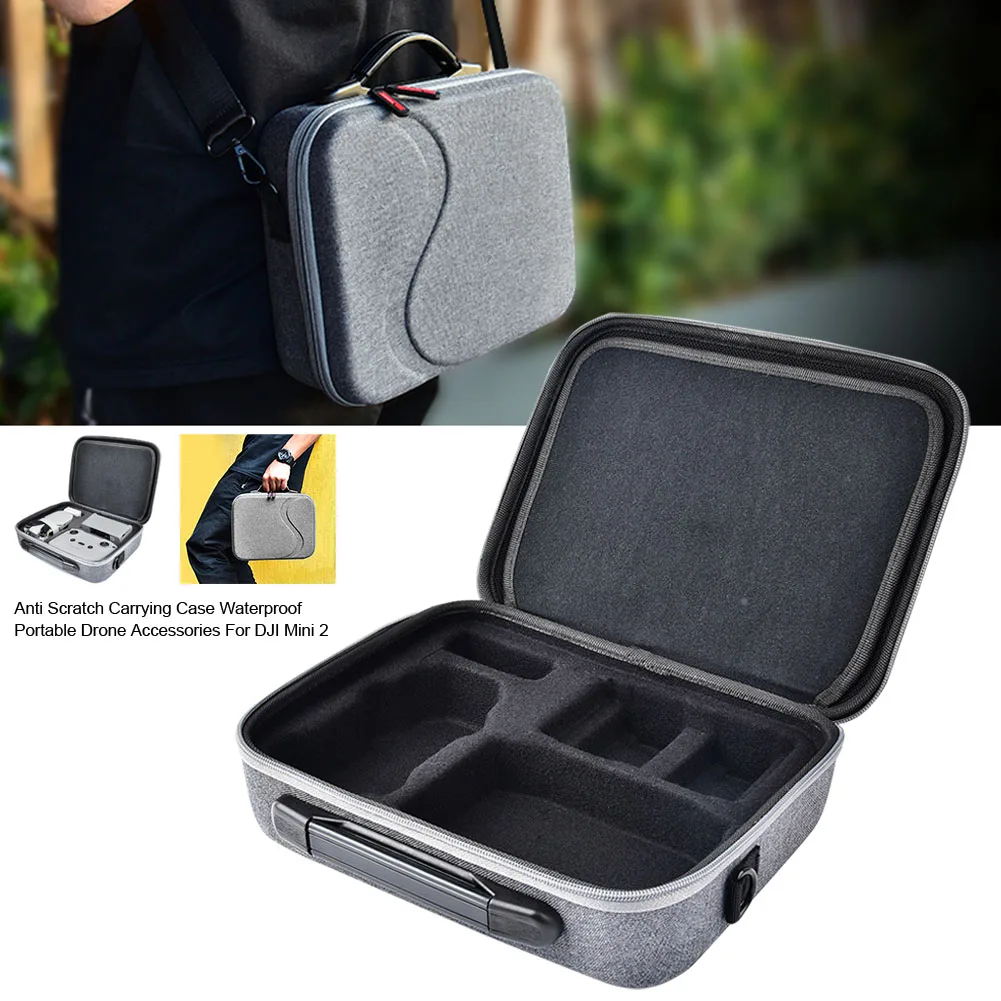 

Travel Waterproof Drone Accessories Suitcase Storage Large Capacity Carrying Case Zipper Protective For DJI Mavic Mini 2