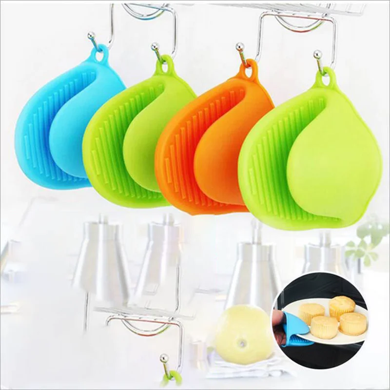 Перчатки для барбекю ERMAKOVA термостойкие Прихватки готовки в духовке Зажимная