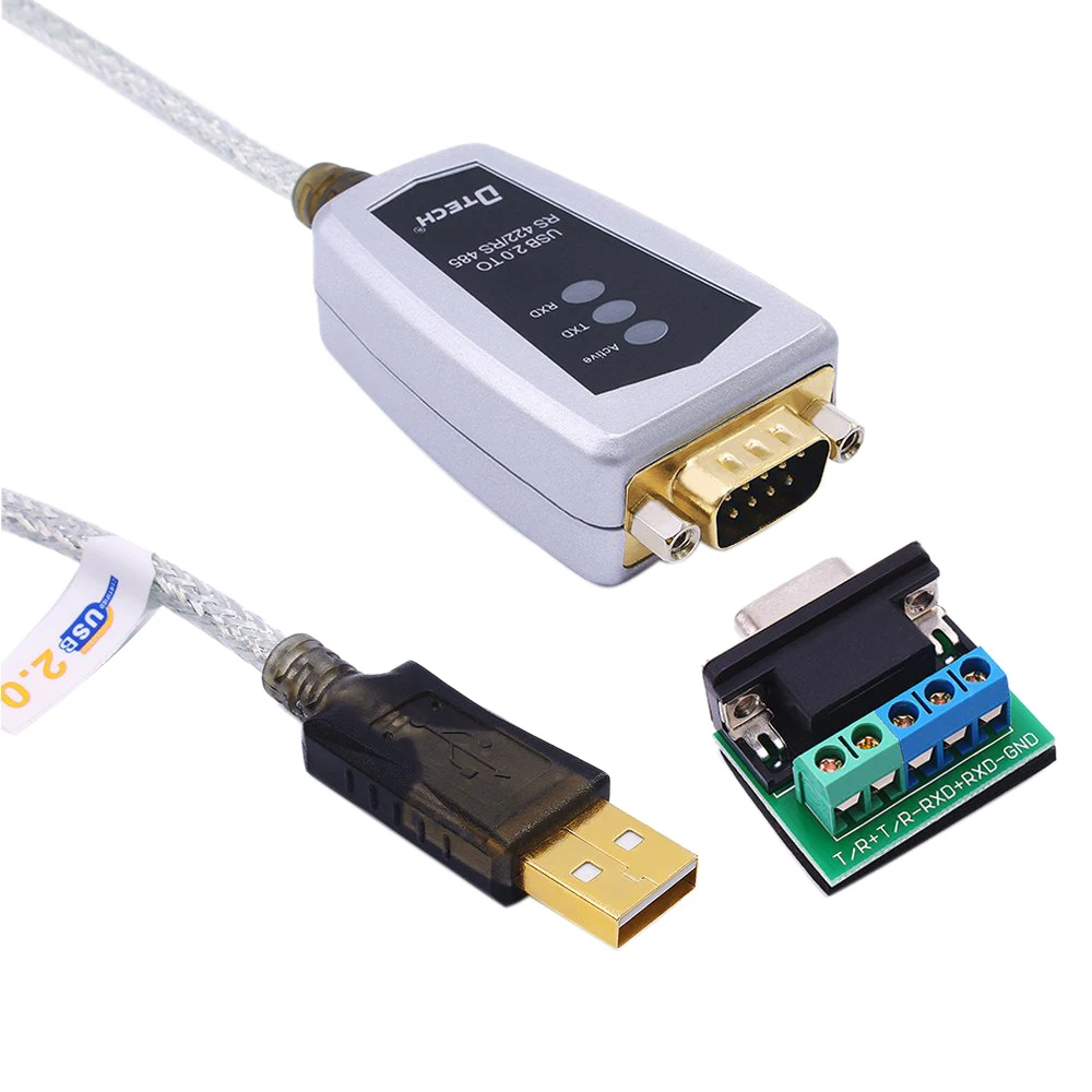 USB к RS485 RS422 последовательный конвертер адаптер кабель FTDI чип для Windows 10 8 7 XP и Mac| |