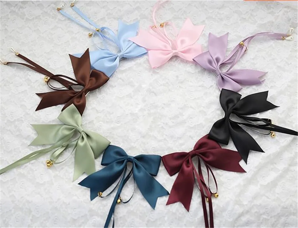 Жемчужный кулон колокольчик бант заколка для волос аксессуары в стиле Лолиты