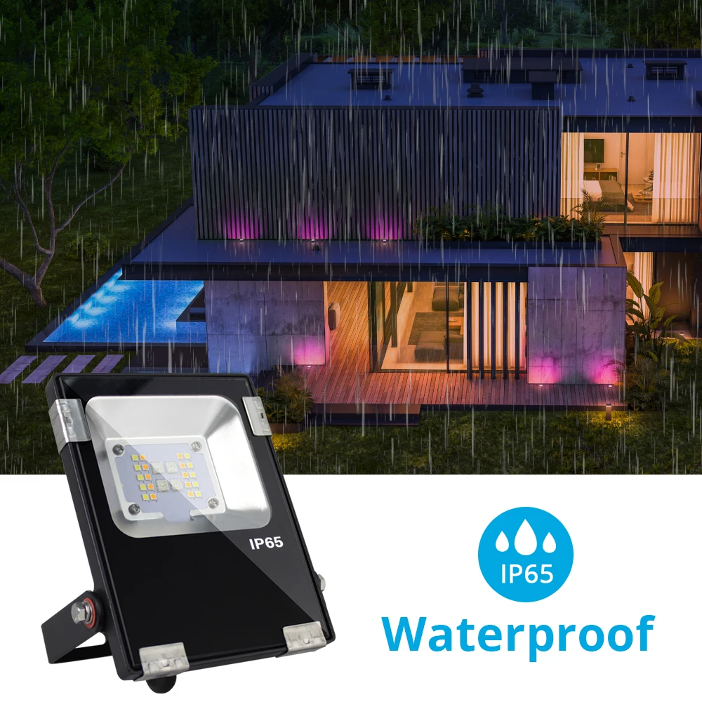 

Intellithings Zigbee Smart LED Garden Light Outdoor 10W AC100~240V Work With Samrtthings and Voice Control by Alexa