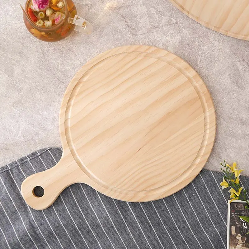 

Wooden Pizza Paddle Spatula Pizza Shovel Peel Cutting Board Kitchen Pizza Bread Tray Plate Bakeware Pastry Tools Accessories