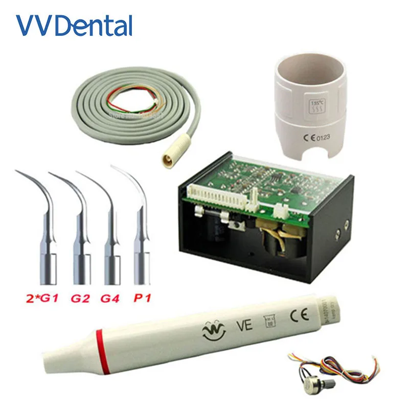 

VVDental Sonic Scaler Dental Unit Build In Dental Chair For Tooth Cleaning Ultrasonido Dental Supply Materials