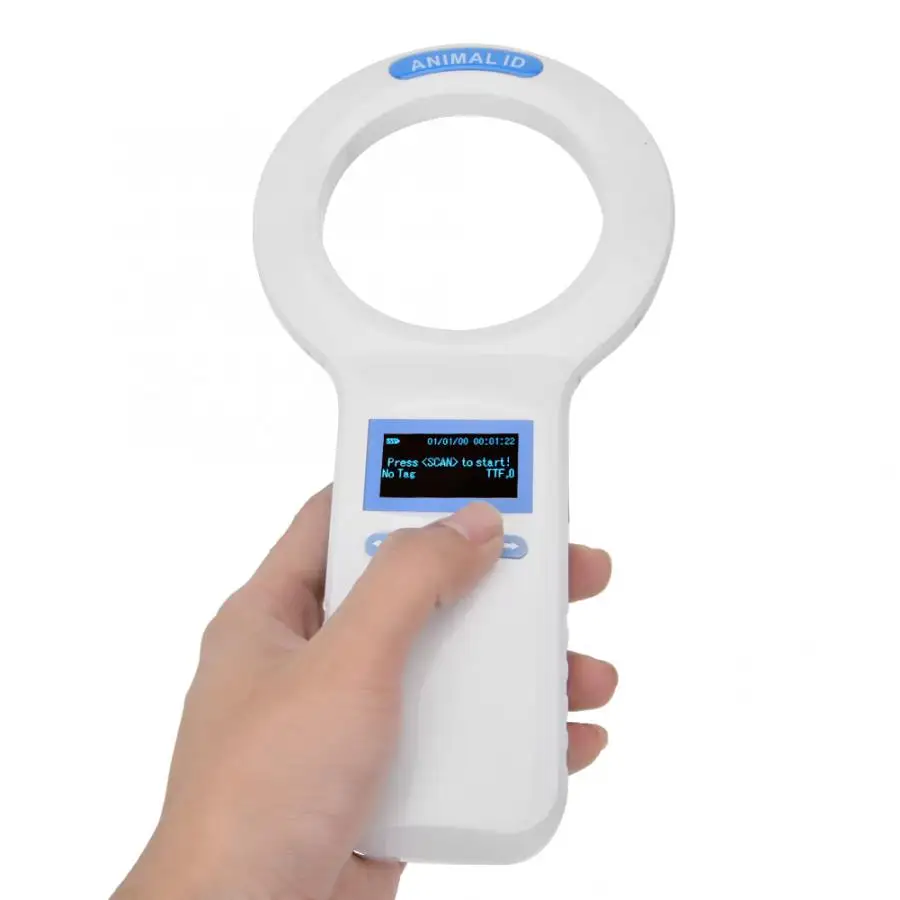 Rfid копир 134 2 кГц портативный считыватель бирок для животных микрочип домашних
