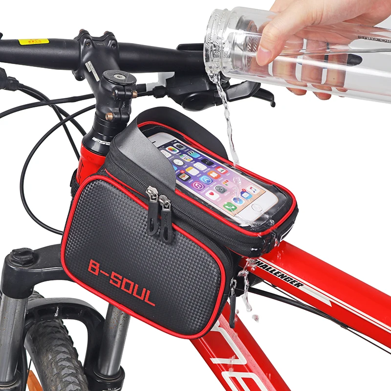 Велосипедная водонепроницаемая сумка на седло для велосипеда 6 2 дюйма
