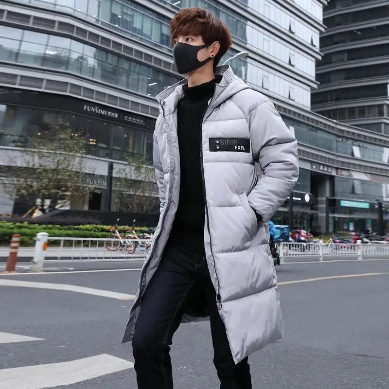 Парка мужские пальто 2019 зимняя куртка мужская утепленная с капюшоном
