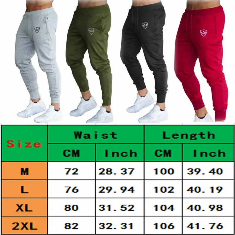 Осенние мужские брюки джоггеры облегающий спортивный костюм спортивные