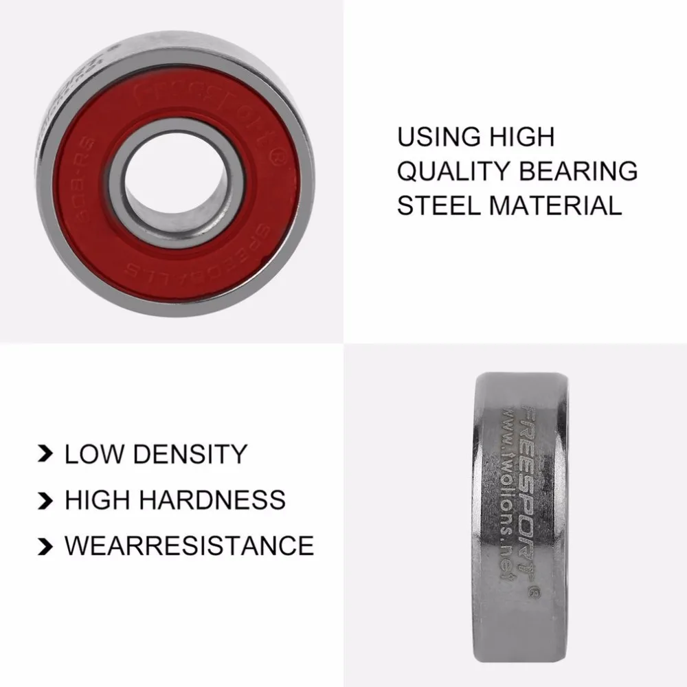 608RS хорошие роликовые коньки керамические шариковые подшипники дрифтерная