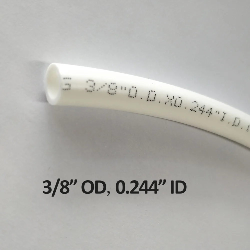 0.375 inch OD 10 метров 1/" или 3/8" PE трубы водопроводные трубки аксессуары для воды пищевой PE очиститель воды части фильтра фитинги для труб - Цвет: 0.375 inch OD