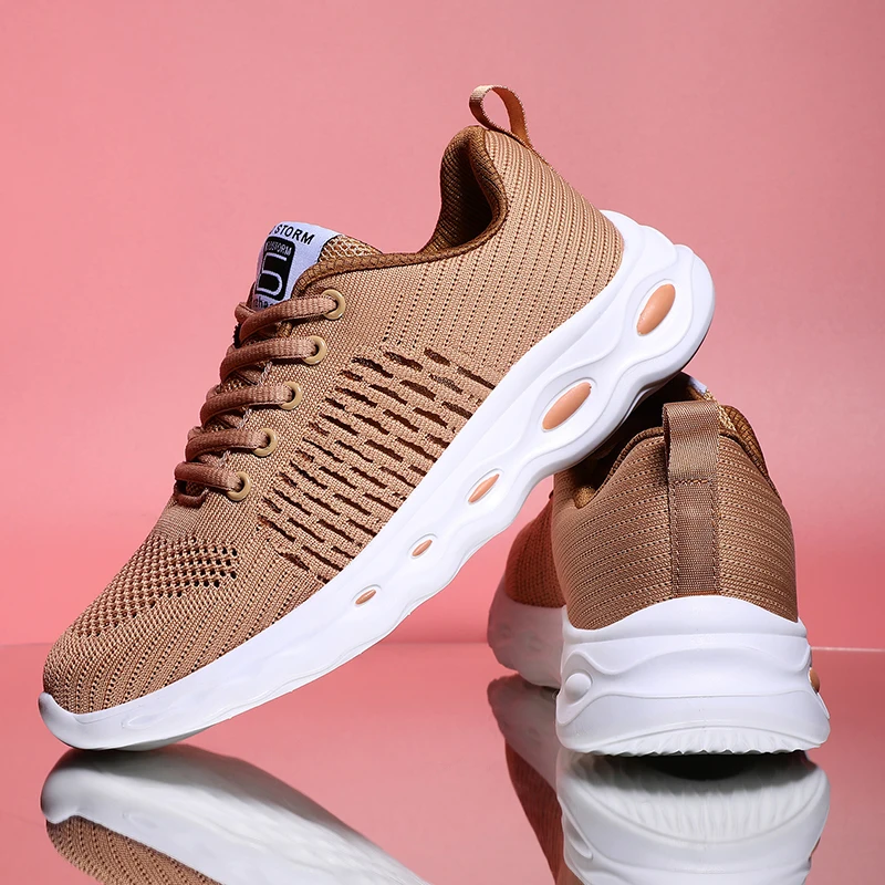 

BRKWLYZ 2021 Fashion Women's Sneakers Comfortable Breathable Original Women Shoes Outdoor Non-slip Size Woman Sports Shoes