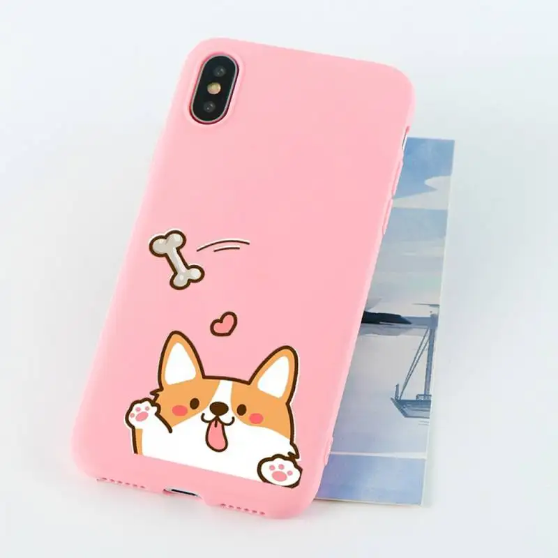 

Candy Color Phone Case For IPhone7 8 IPhone7 8 Plus IPhone 11 10 X XR 11 Pro Max Se 2020 Case For IPhone XS MAX 5c 6s 6 Plus
