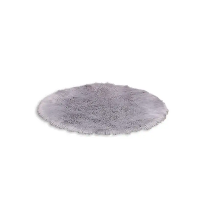 Мягкий ковер из искусственной овчины покрытие для стула коврик спальни