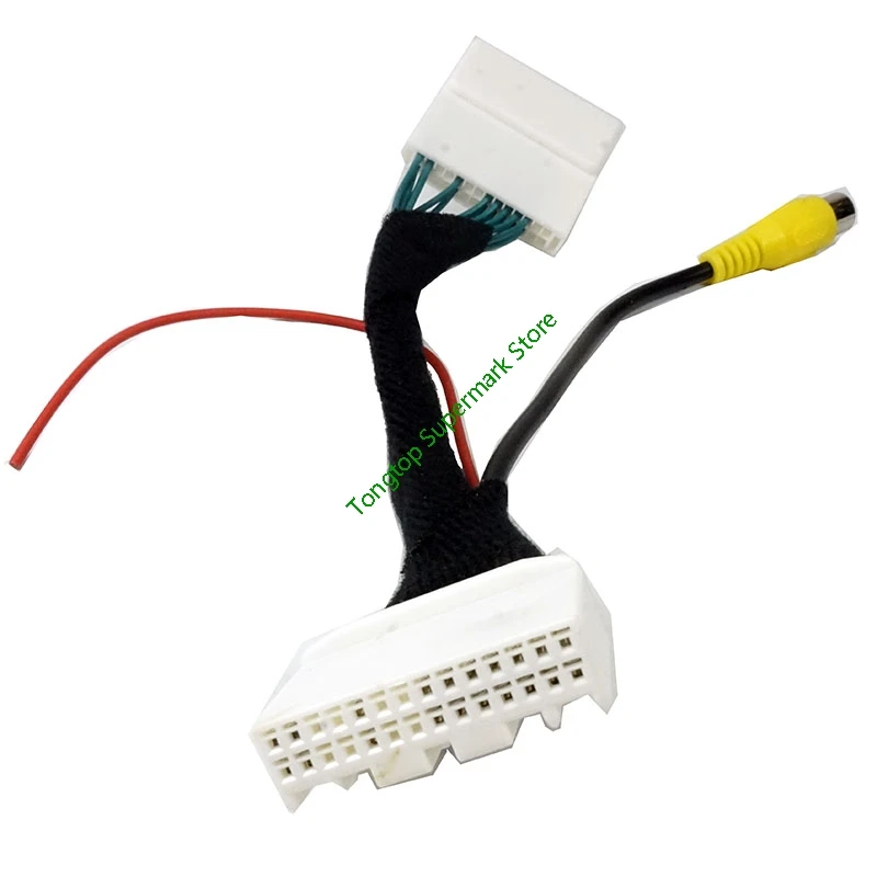 28-контактный автомобильный заводской экран камера заднего вида Реверсивный