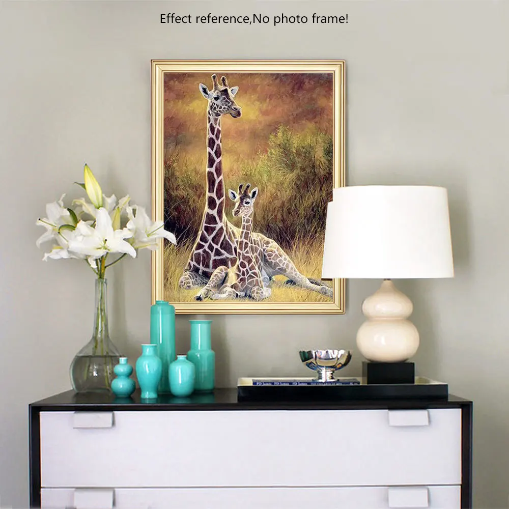 Мозаика 5D алмазная живопись животные сделай сам полная выкладка