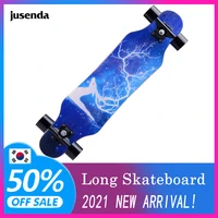 79cm31 beginner skateboard longboard maple flat plate double rocker board steel bearing pu wheels children adult skate board