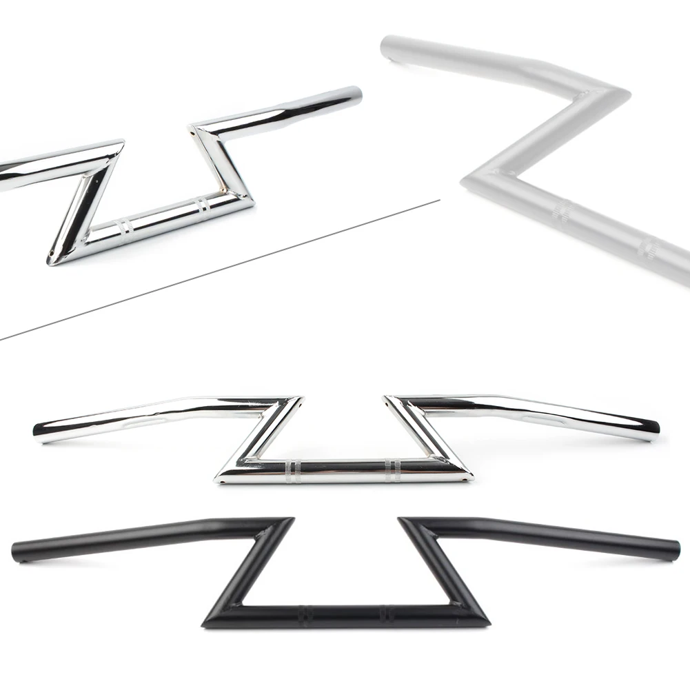 1 &quot25 мм руль мотоцикла Z-образная ручка для Harley Honda Yamaha Suzuki универсальный