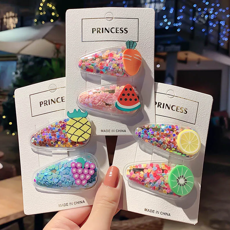 5 pcs 2019 Korea New PVC Hairpins colourfu ltransparent BB Hair Clips Accessories for Women Girls grip Barrettes |