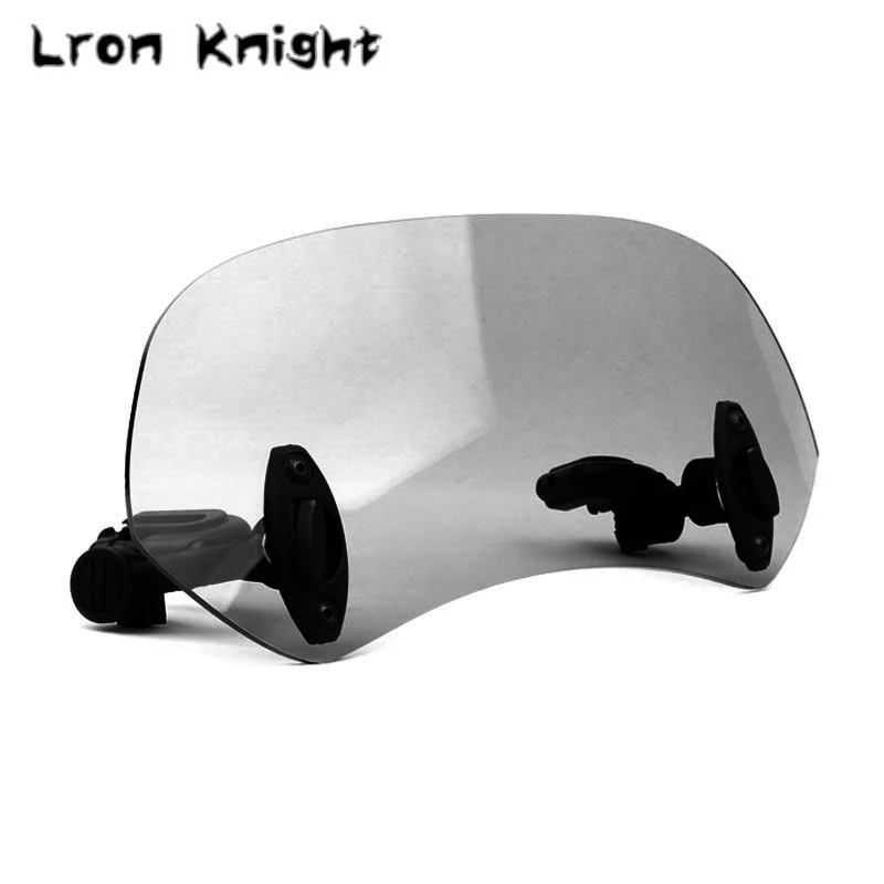 

Universal Adjustable Windscreen Windshield Extension Spoiler Wind Deflector Lockable For YAMAHA BMW Triumph KAWASAKI HONDA