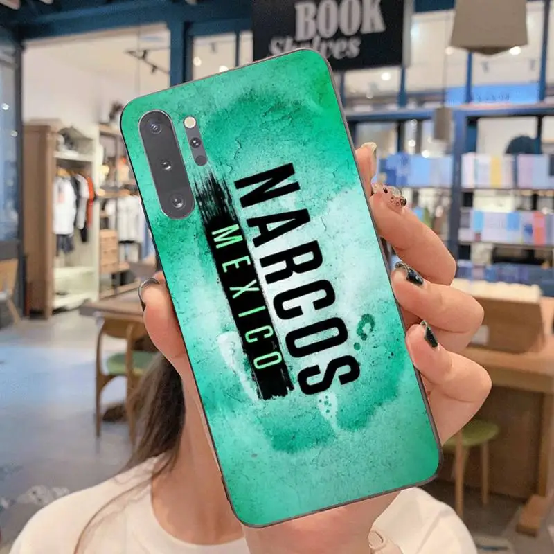 YJZFDYRM черный мягкий чехол из ТПУ с мексиканским флагом для Samsung Note 7 8 9 10 Lite Plus Galaxy J7