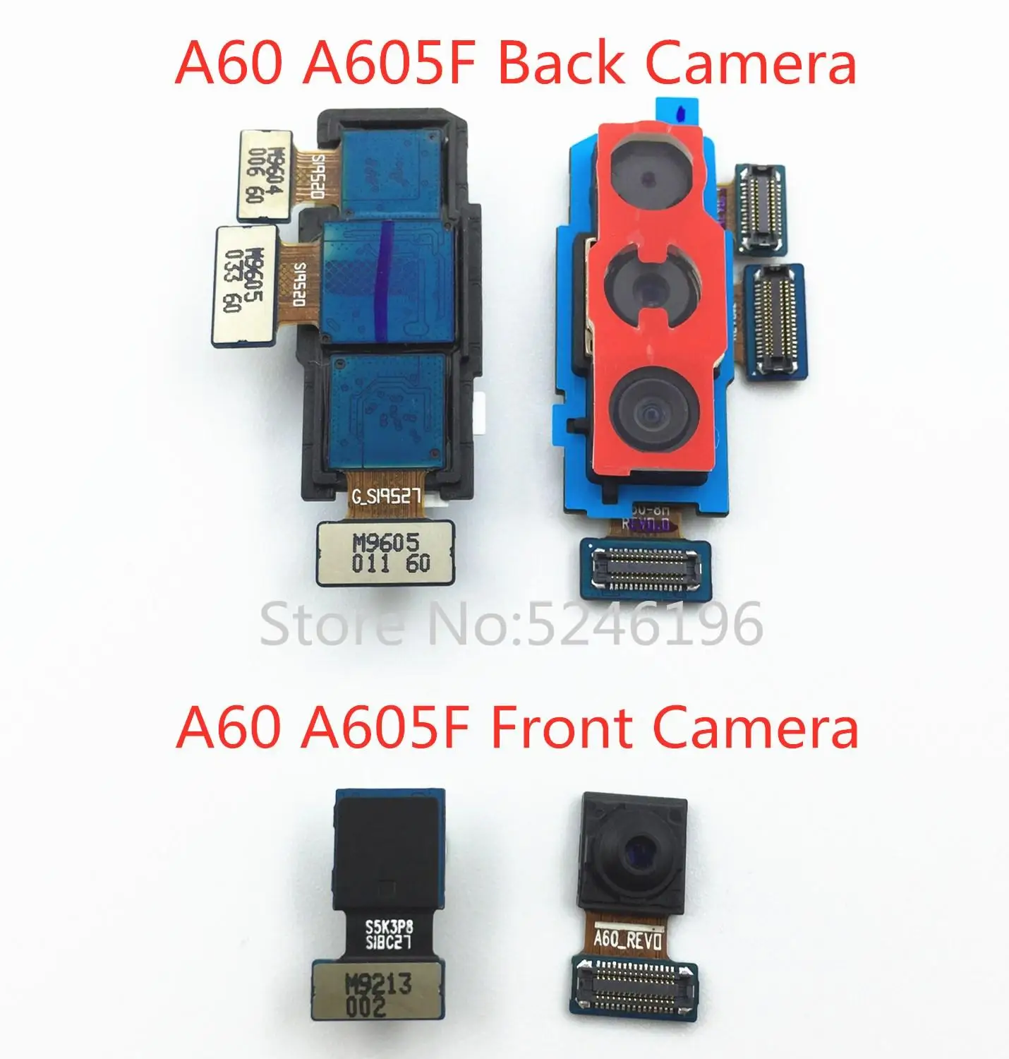 1 шт. задняя большая Основная камера заднего вида модуль фронтальной камеры