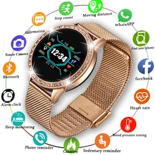2021 New Smart Watch Women Men Heart Rate Blood Pressure Sport Multi-function Watch fitness tracker Fashion smartwatch+Box