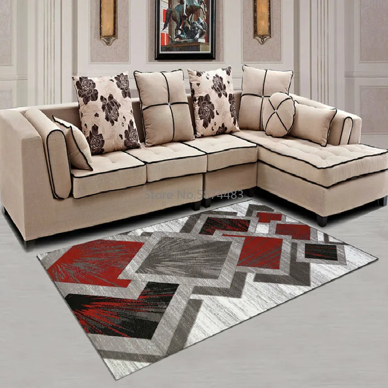 Новый современный 3d ковер с геометрическим деревянным полом используемый для