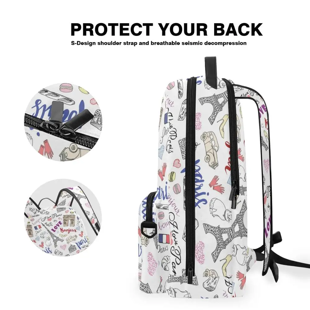 Школьные ранцы ALAZA женские сумки на плечо рюкзаки большой женский съемный рюкзак