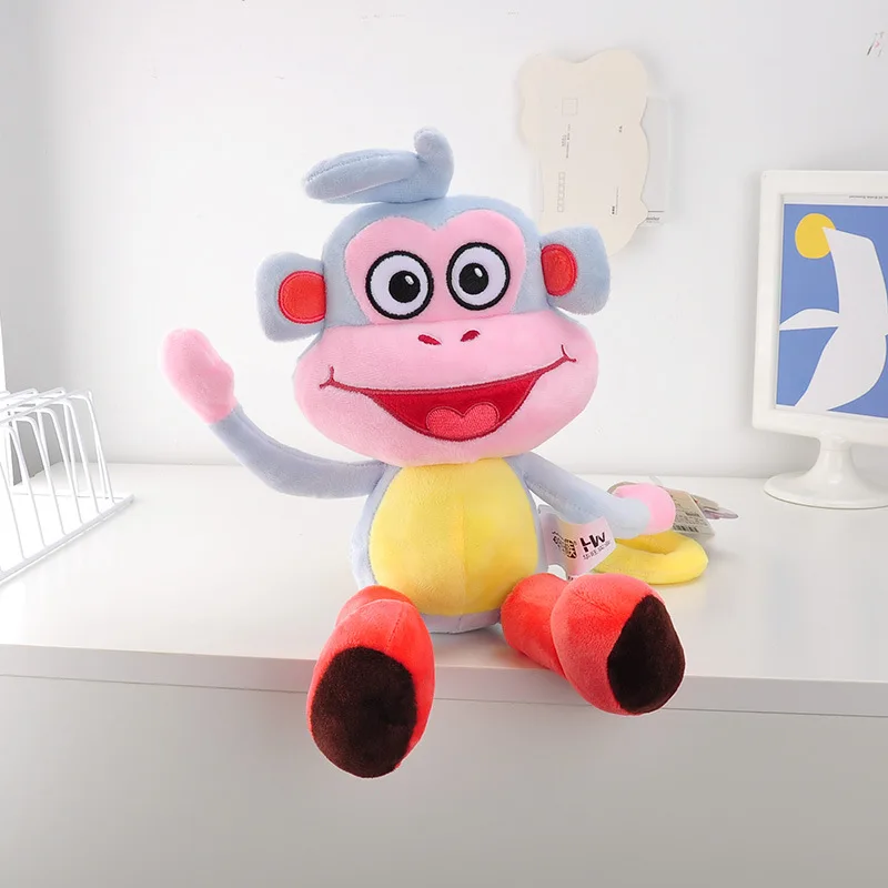 Kawaii Explorer Дора плюшевые куклы мультфильм Аниме Обезьяна Плюшевые игрушки