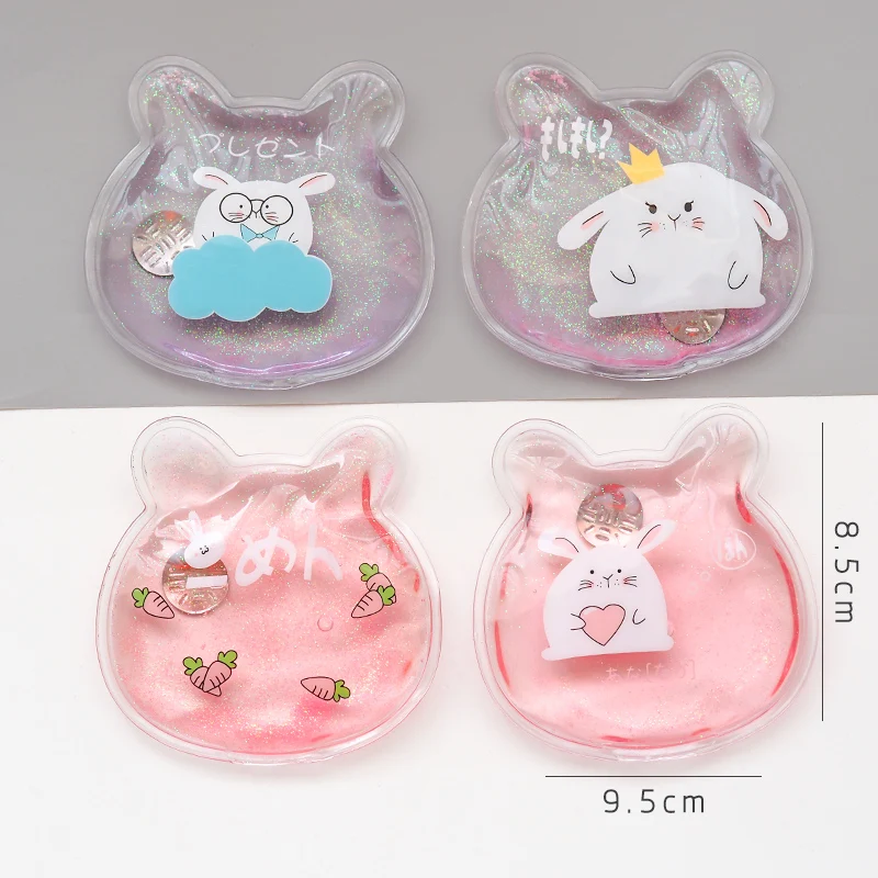 Новый мини зимние многоразовая Гелевая грелка для рук Милый Забавный принт