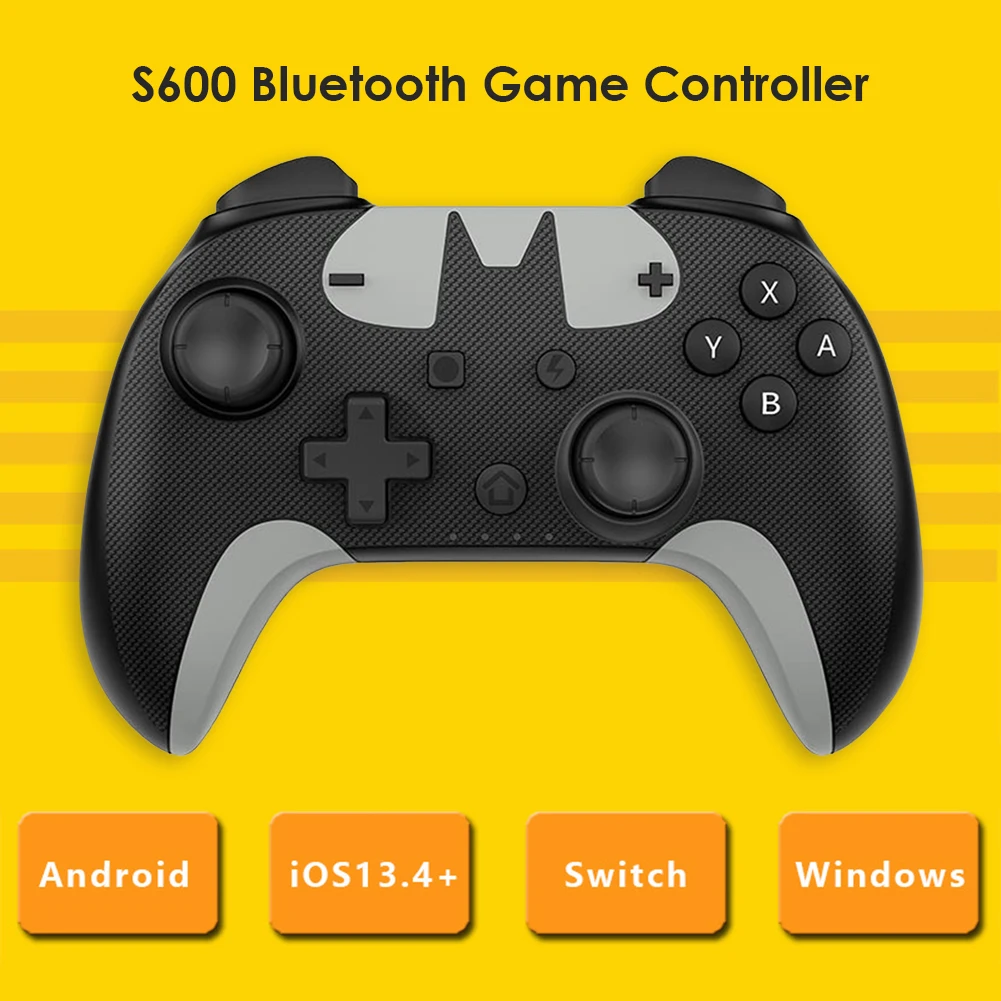 

Hand Grip Game Accessories Mini Gamepad Wireless Wired Controller for iPhone Nintend Switch Android Phone PC