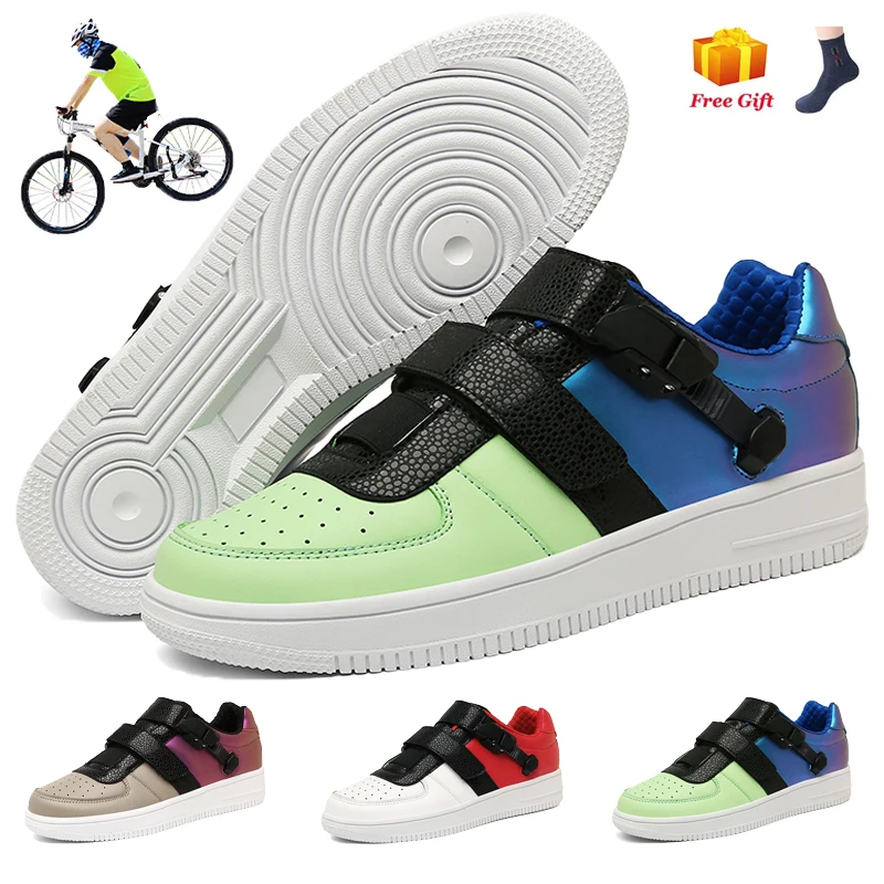 

Cycling Shoes for men Sapatilha Ciclismo Self-Locking Road Bicycle Sneakers Women Flat Cleat Mountain Bicycle Shoes