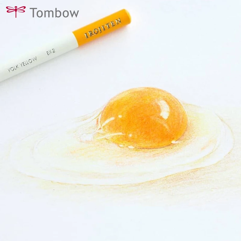 Японский цветной словарь Tombow IROJITEN набор карандашей для рисования | Канцтовары