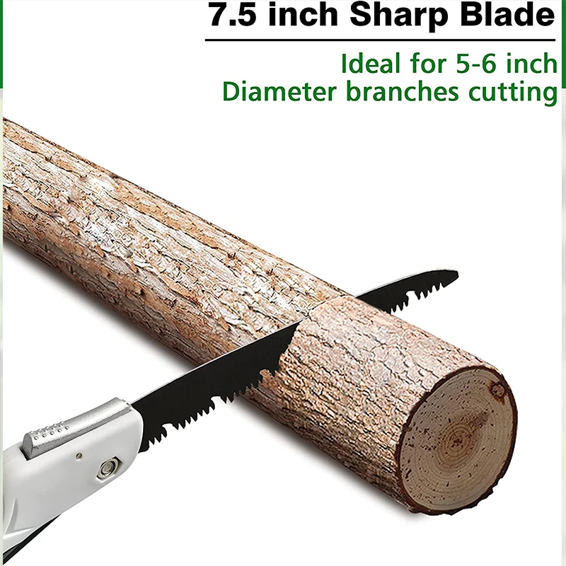 

Folding Hand Saw SK5 Steel Blade Heavy Duty Garden Cutting Pruning Trimming Tools Hacksaw Collapsible Sharp for Woodwork Outdoor