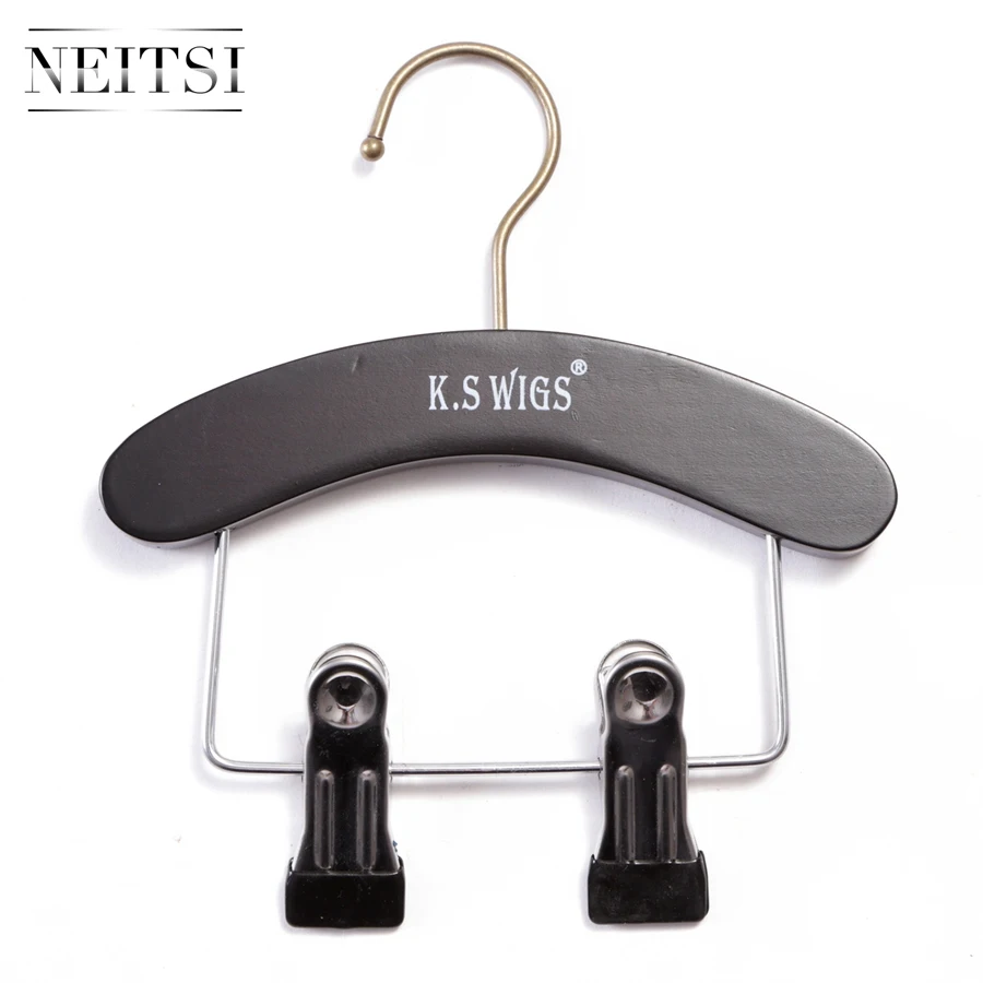 Neitsi вешалка для волос девственных Weft & клип в наращивание волос| |